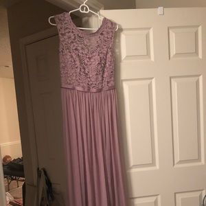 David’s Bridal Quartz Bridesmaid Dress